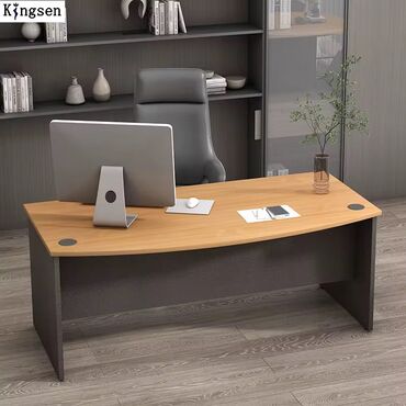 öztel kablo: Kingsen iş masası – müasir ofislər üçün funksional və şık həll. -