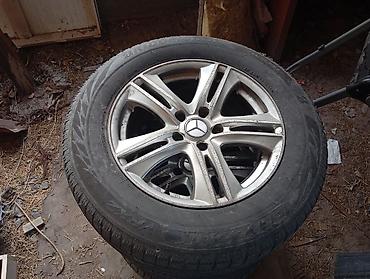 машина шины: Зимние шины Bridgestone Blizzak VRX2 с дисками Mercedes-Benz 220 - — 1