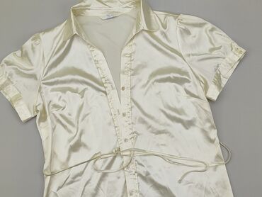 eleganckie bluzki beżowa: Shirt, 3XL (EU 46), condition - Very good