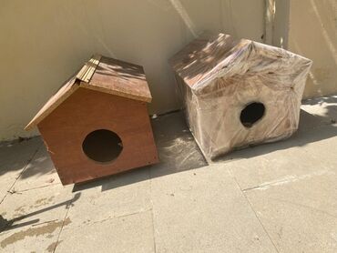 Qəfəslər: Taxta Pisiy /balıqçı evi – iki ədəd 60 Manata Satilir - Material