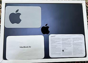 Ноутбуктар жана аксессуарлар: Продаю Apple MacBook Air 15" (M2, 2023), 8 ГБ, 256 ГБ SSD, «Тёмная — 2
