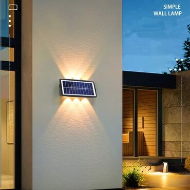 Bağ işıqları: Bağ işıqı Divara quraşdırılmış, 6 Vt — 16