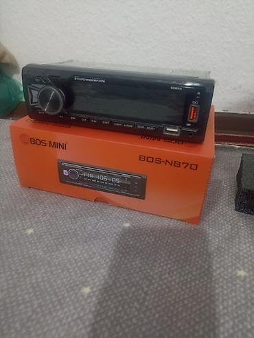 Магнитолы: Автомобильная магнитола BOS-MINI BOS-N870 - Формат 1DIN, лаконичная — 2