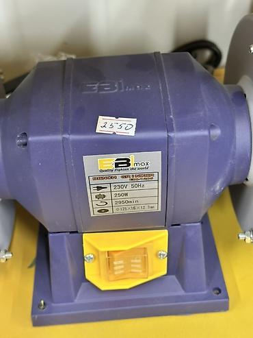 Строительная техника: Настольный точильно-шлифовальный станок EBI max (Bench Grinder) — 2