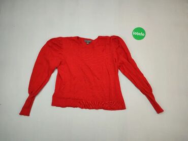 Bluza, L (EU 40), wzór - Jednolity kolor, kolor - Czerwony