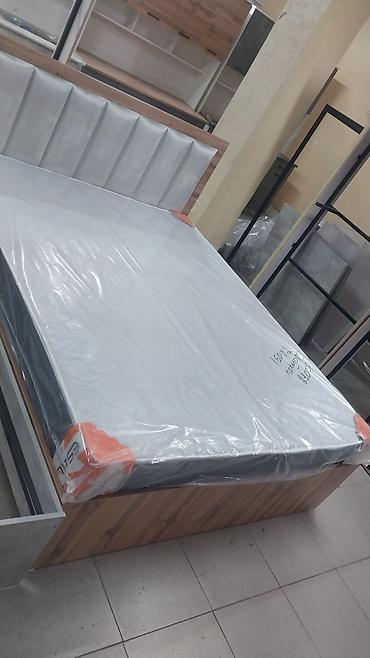 Двуспальные кровати: Двуспальная кровать, Новый, С матрасом, длина - 1600 см — 10