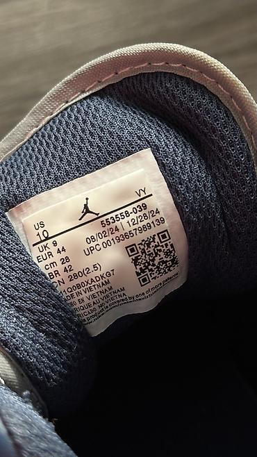 обувь летний: Мужские кроссовки, 43, Air Jordan, Новый, цвет - Синий — 4