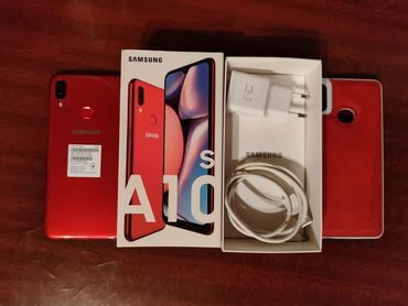 samsung a10s цена в бишкеке: Samsung A10s, Б/у, 32 ГБ, цвет - Красный, 2 SIM, eSIM