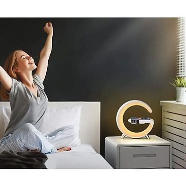 Другие аксессуары для мобильных телефонов: Беспроводная Bluetooth Колонка с беспроводной зарядкой и лампой GADGET — 7