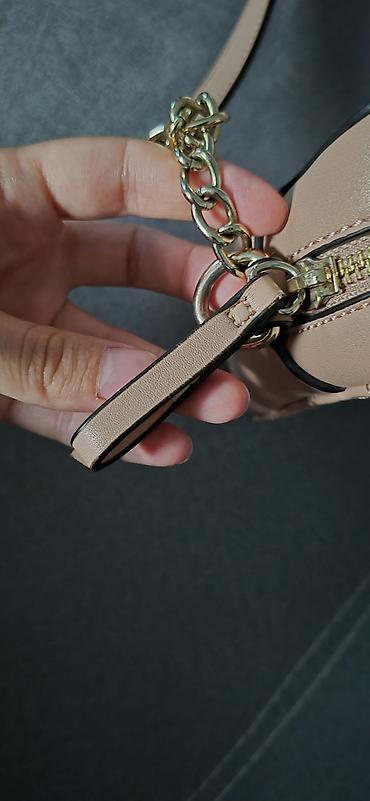 exit denim: Bež ženska crossbody torbica sa štepom i zlatnim detaljima *Torbica — 9