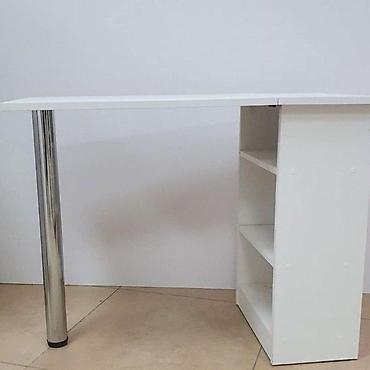 salon refleri: Düz masa, Siyirməsiz, Polkalı, Laminat — 3