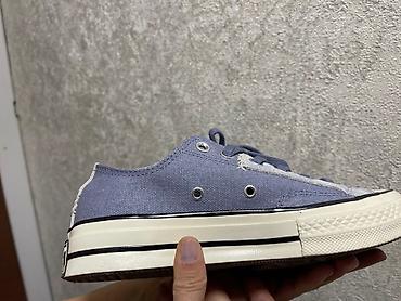 изи кроксы: Кроссовкалар, 37, Converse, Жаңы, түсү - Көгүлтүр, Өзү алып кетүү — 2