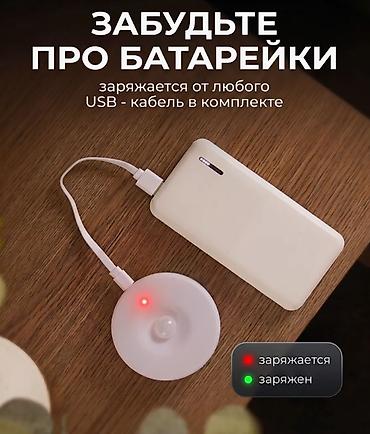 mini projector: Беспроводной светильник с датчиком движения (ночник) - Тип — 7