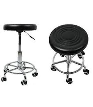isdolar: Qara Fırlanan Taburet 292150 (46x33 sm) 292150 (Studio Rotate Black — 1