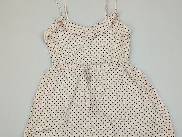 różowa satynowa sukienki: Dress, M (EU 38), condition - Very good