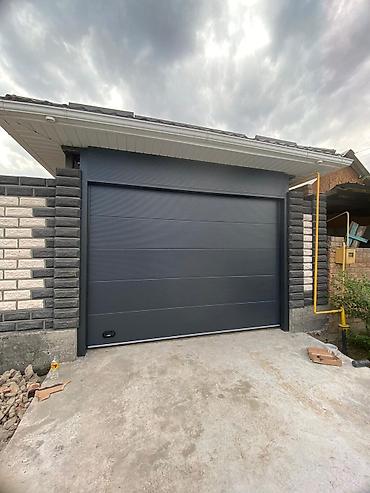 Секционные ворота: Автоматтык секциялык дарбазалар – ыңгайлуу, коопсуз, заманбап! 🏠 — 12