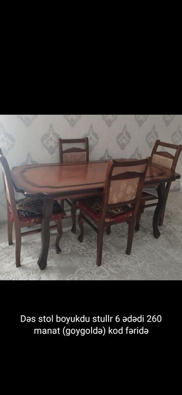 Masa və oturacaq dəstləri: Masa stol stul sekillerde qiymət məlumat qeyd olunub unvan Gence -da lalafo.az — 18 Masa və oturacaq dəstləri: Masa stol stul sekillerde qiymət məlumat qeyd olunub unvan Gence — 18