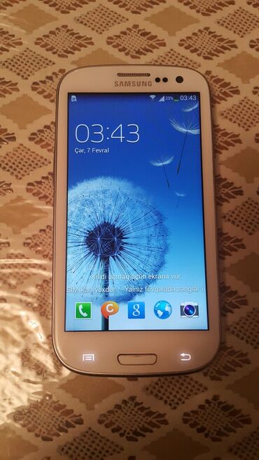 alcatel pop s3 5050y: Samsung I9300 Galaxy S3, 16 GB, rəng - Ağ
