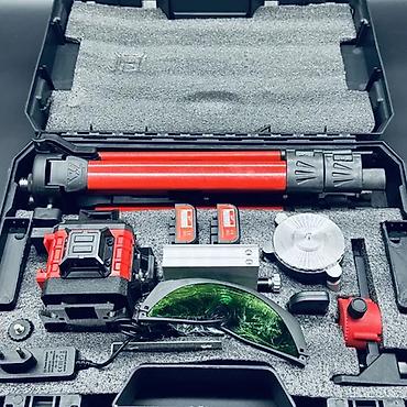 Измерительные приборы: №: 10422 Məhsulun adı: Lazer nivelir Milwaukee 4D 360D 0007654 Brend — 5