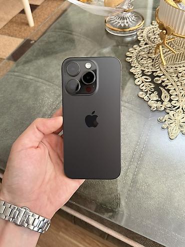 IPhone 15 Pro, Black Titanium, Face ID lalafo.az -da IPhone 15 Pro, Black Titanium, Face ID