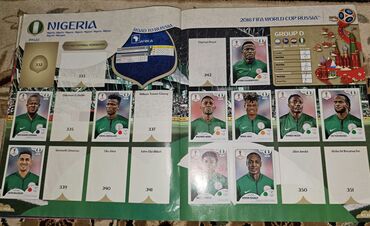 Kolleksiya kartları: Panini FIFA World Cup Russia 2018 – rəsmi lisenziyalı stikər albomu — 20