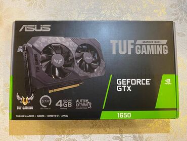 kompüterlər satişi: Видеокарта Asus GeForce GTX 1650, 4 ГБ, Новый