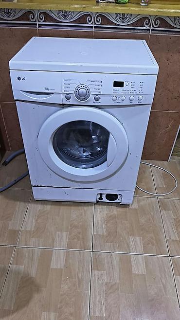 Paltaryuyan maşın LG, 5 kq, İşlənmiş, Avtomat, Qurutmasız