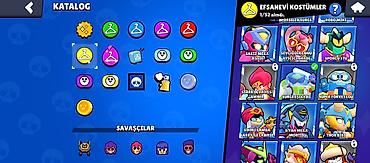 bs hesab satışı: Brawl Stars hesabı – R_REVAN_2008 - Kupa yolu: 21,615 - Savaşçılar — 10