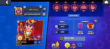 Искусство и коллекционирование: Brawl Stars hesabı – FUT | Prime - Kupa: 97,626 (maksimum 97,644) – — 3