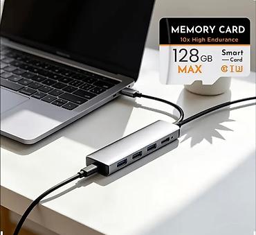 ipad 128gb: Mikro kart 128gb Memory Card MicroSDXC Kartı Adapter ilə 128GB UHS-I — 3
