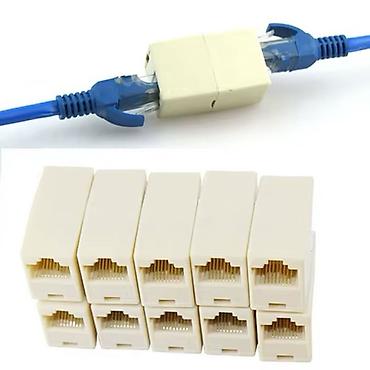 hp 1010: Соединитель RJ45 (мама-мама) для сетевого кабеля Ethernet — 1