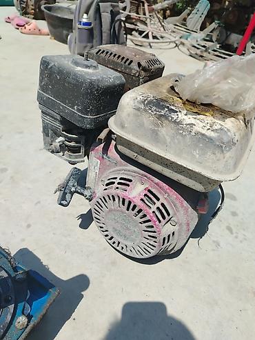 diesel motor qazel: Benzinli universal qolu ilə işə düşən mühərrik + reduktor komplekti — 1