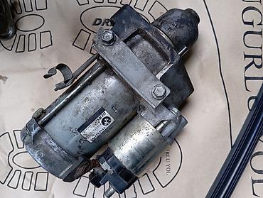 stater: BMW ehtiyat hissələri 1) Starter motoru – Denso - Üzərində etiket — 2