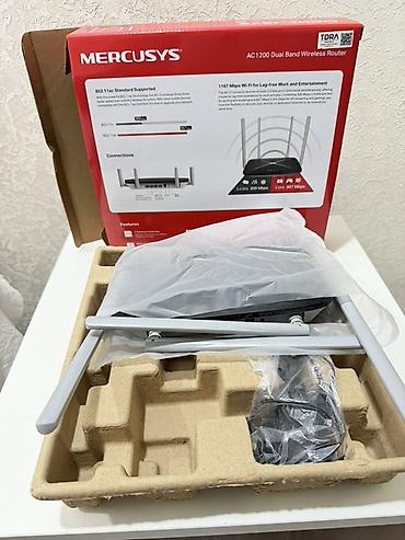Modemlər və şəbəkə avadanlıqları: Mercusys AC12 – AC1200 Dual Band simsiz router Texniki xüsusiyyətlər — 2