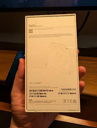 Уюлдук телефондор жана аксессуарлар: IPhone 15 Pro, Колдонулган, 128 ГБ, Blue Titanium, Куту, 86 % — 4
