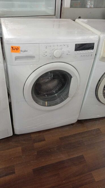 Soyuducular: Paltaryuyan maşın Whirlpool, 6 kq, İşlənmiş, Avtomat, Qurutmasız, Kredit yoxdur, Ödənişli çatdırılma