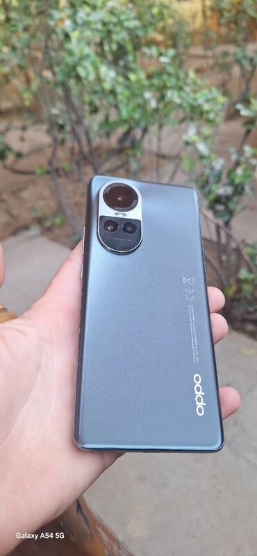 телефон fly ezzy trendy 3 red: Oppo Reno 10x zoom, 256 GB, rəng - Boz, Sensor, Barmaq izi, İki sim kartlı