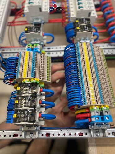 Elektrik işləri: Sənaye avtomatlaşdırma və elektrik idarəetmə şitlərinin yığılması və — 1