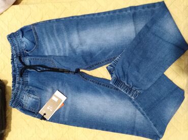 Джинсы и брюки: Джинсы и брюки, цвет - Синий, Новый — 13