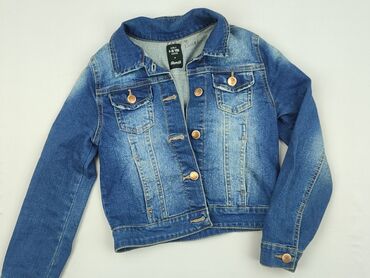 Children's jeans jacket, 10 years, 134-140 cm, DenimCo, condition - Perfect