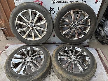 41 5: Колесо летнее Kumho, R19, размер шины 235/55. Разболтовка 5x114.3 — 10