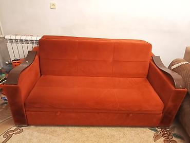 Divanlar: Divan-kravat, İşlənmiş, Açılan, Bazalı, Vеlur parça — 1