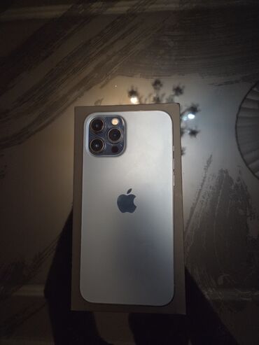 Apple iPhone: IPhone 12 Pro Max, 128 GB, Blue Titanium, Face ID — 1