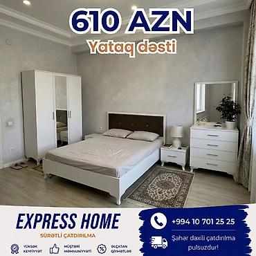 dehliz dolablari: İkinəfərlik çarpayı, Dolab, Termo, 2 tumba, Azərbaycan, Yeni — 1
