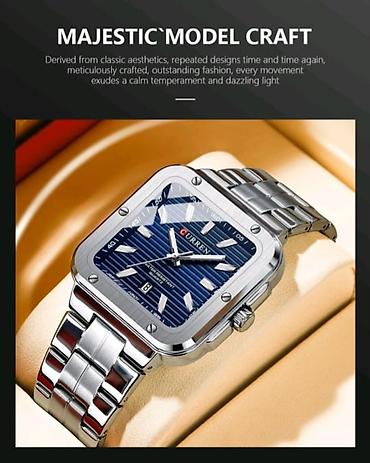 google pixel watch: Классические часы часы, Curren, Аллой, Китай, Водонепроницаемые, Мужские, Новый — 6