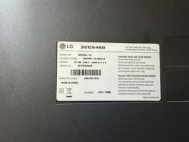 Televizorlar: İşlənmiş Televizor LG LCD 32" HD (1366x768), Ünvandan götürmə — 2