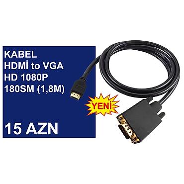 Digər kompüter aksesuarları: HDMİ Kabellər ⭐Type-C (USB-C) to HDMİ 2.0vers 1,8m 4K 60HZ – 25 AZN — 15