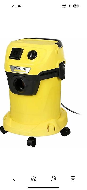 karcher: Пылесос Karcher (сухая/влажная уборка) Новая Характеристики: - — 4