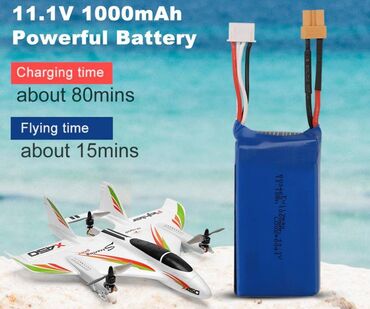 Oyuncaqlar: Wltoys RC Plane. Model XK X450. Feature: RC.Baki instagram sehifesinde — 7