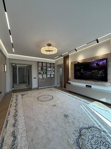 3 бөлмө, 103 м², Ортоңку Джал 13 кабат, Дизайнердик оңдоо lalafo.kg да 3 бөлмө, 103 м², Ортоңку Джал 13 кабат, Дизайнердик оңдоо